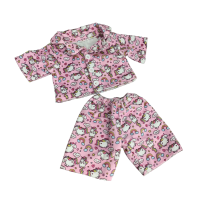Pyjama Rose Licorne Vêtements 40 cm